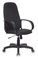 Кресло руководителя CH-808AXSN Ткань/Пластик, Черный 3С11 (ткань)/Черный (пластик)